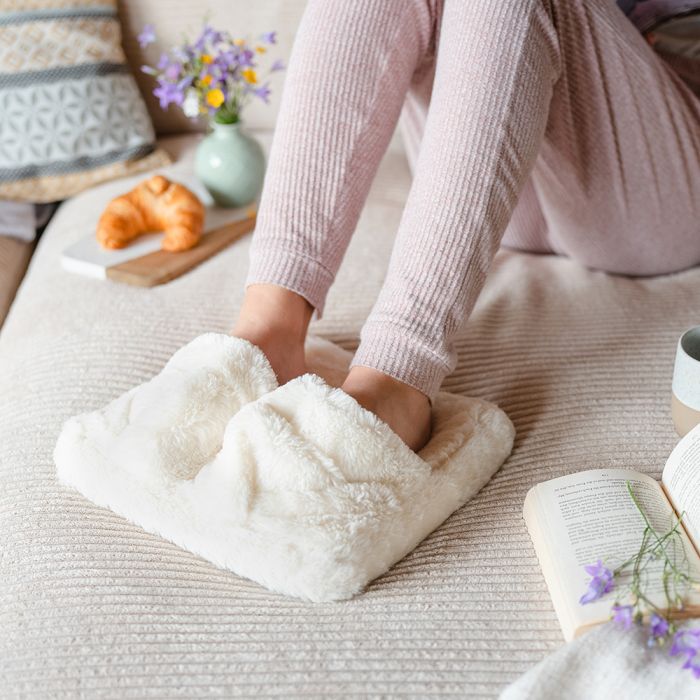 Fußmassage-Gerät aus Plüsch main product photo