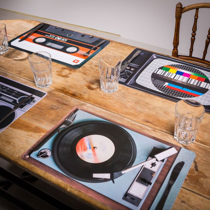 Retro Tischset - 4-teilig main product photo