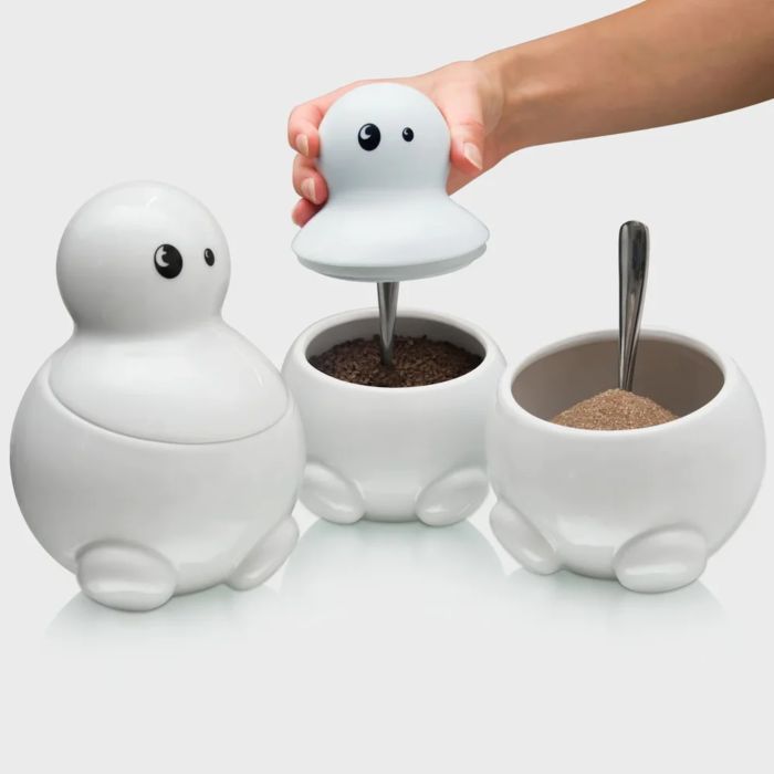Goldene Rührlöffel-Set 8-teilig – Mit Blumendesign, Edelstahl, 12,6 Cm, Für Kaffee, Tee & Cocktails