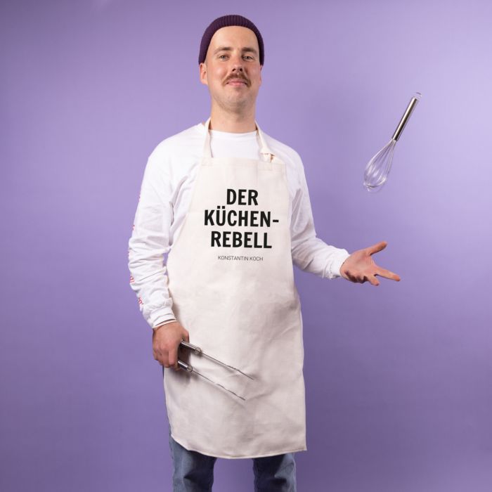 Personalisierbare Küchenschürze Der Küchenrebell