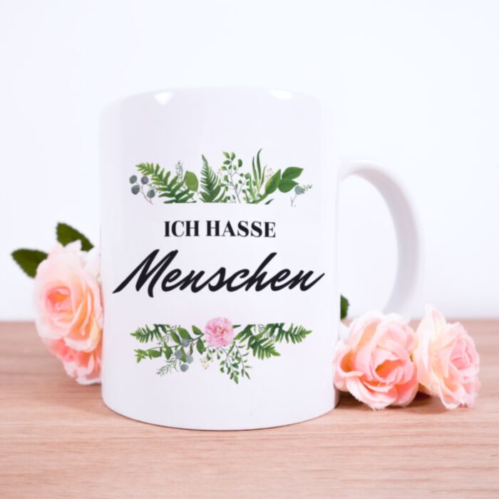 Personalisierbare Hass-Tasse