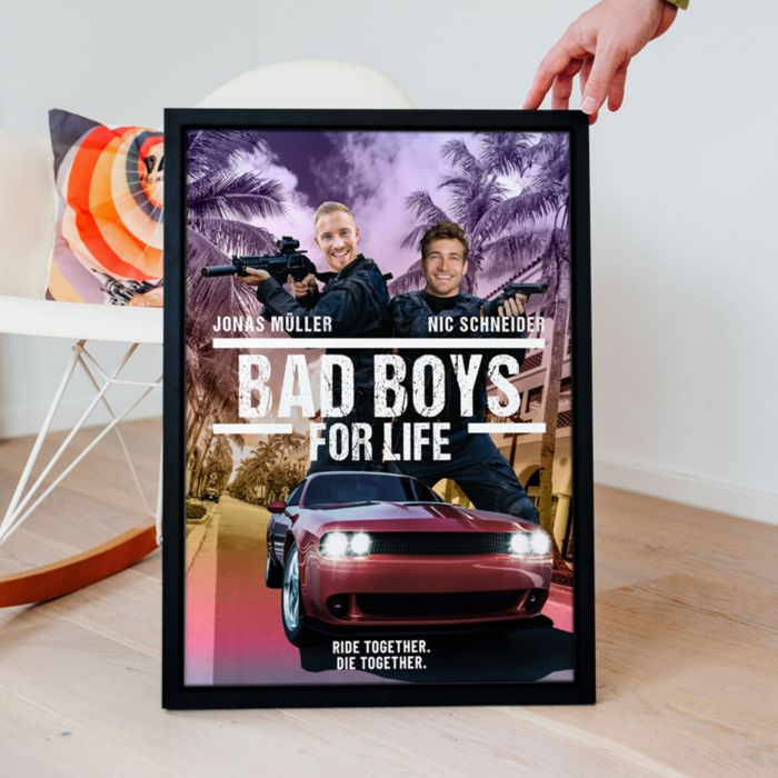 Personalisierbares Bad Boys Poster