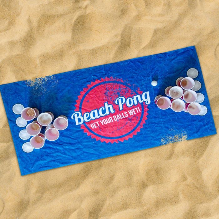 Beach Pong Handtuch