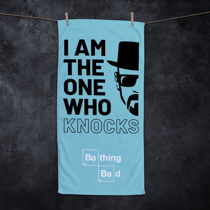 Handtuch I Am The One Who Knocks