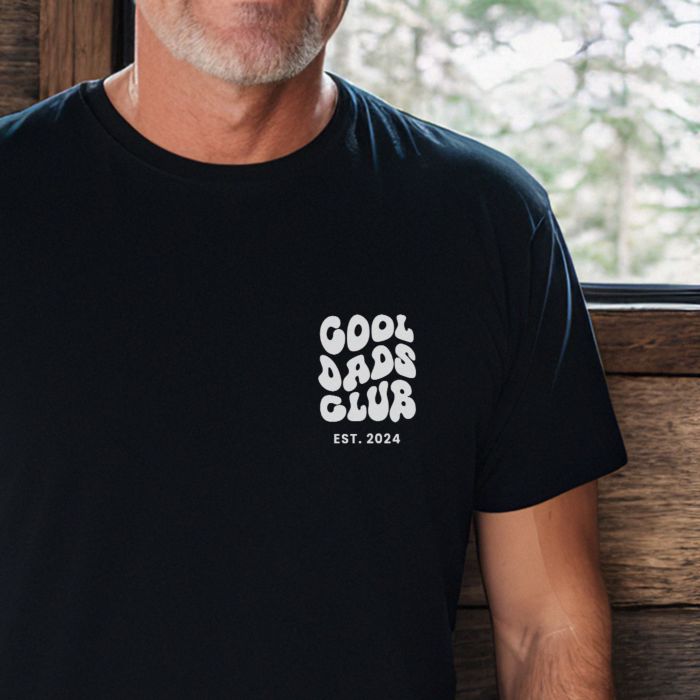 Personalisierbares T-Shirt Cool Moms & Dads Club 