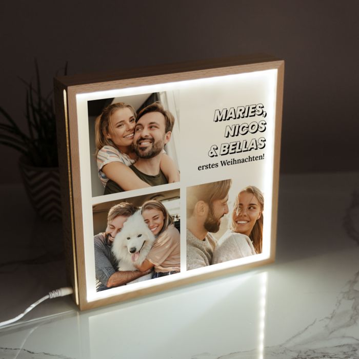 Weihnachtsgeschenke Light Box mit Bilder