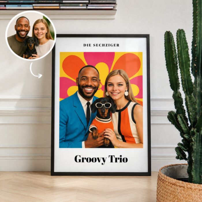 Personalisierbares Zeitreise Poster