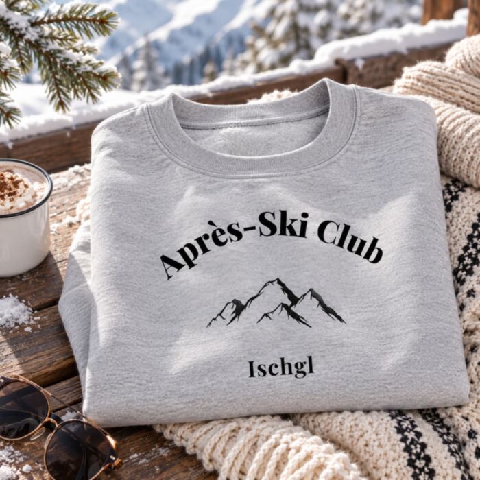 Personalisierbarer Pullover Après-Ski Club