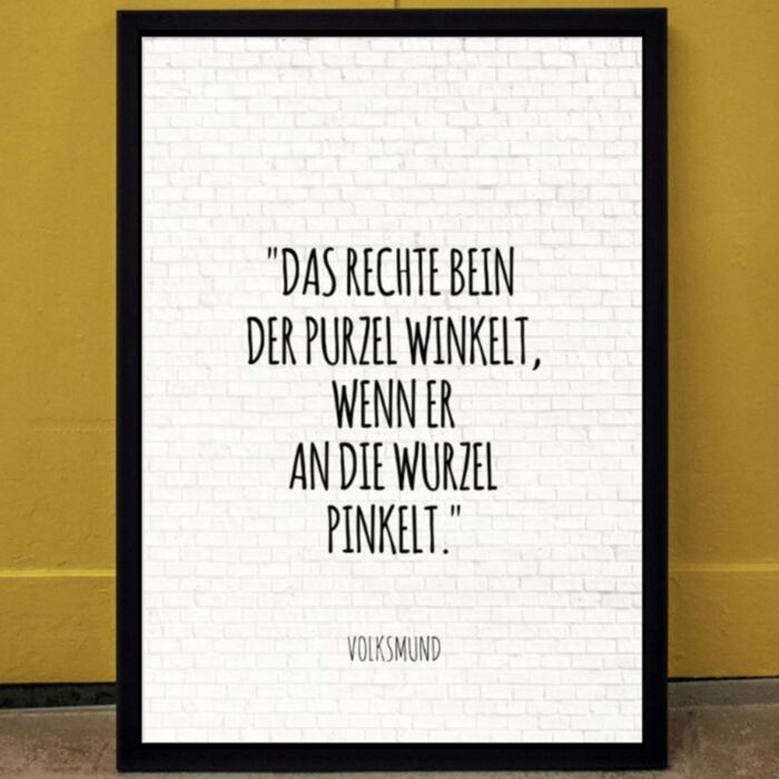 Zitate - Personalisierbares Poster