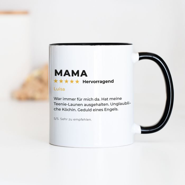 Wichtelgeschenke Tasse mit Bewertung 2020