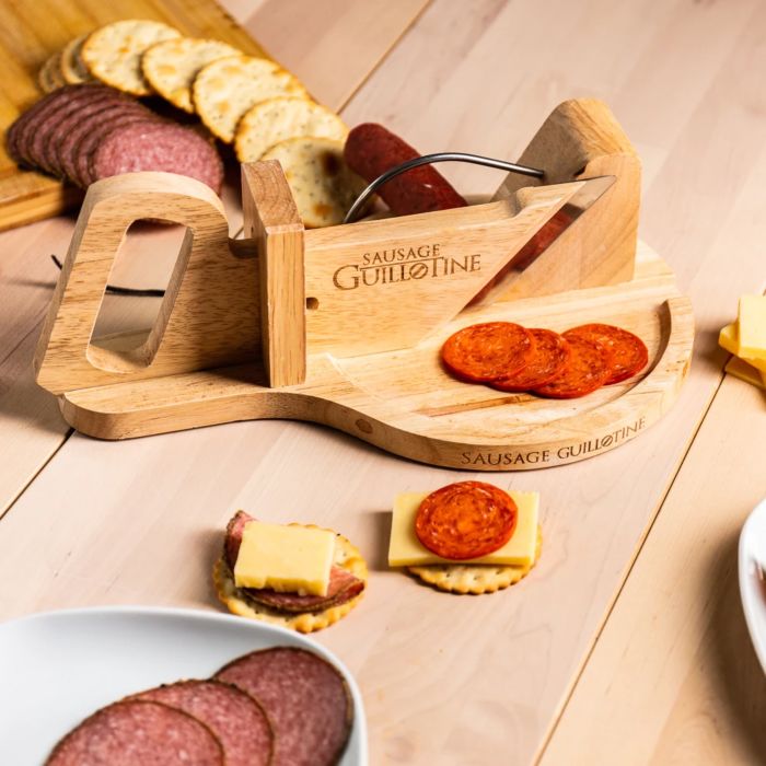 Geschenke für Männer Wurst Guillotine