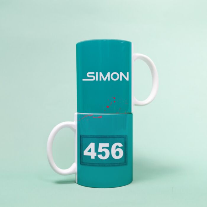 Tasse Game Of Squids mit Text