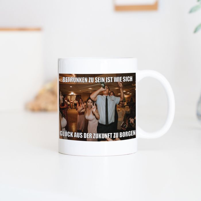 Personalisierbare Meme-Tasse