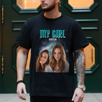 Personalisierbares Vintage Bootleg T-Shirt