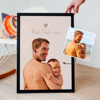 Personalisierbares Comic Poster