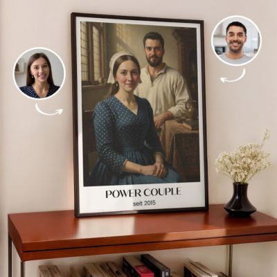 Personalisierbares Gemälde Poster