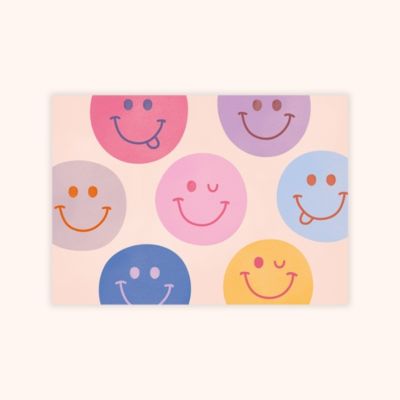 Geschenkkarte Smiley