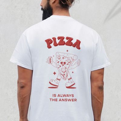 Personalisierbares T-Shirt mit Retro-Illustrationen