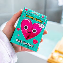 Badekonfetti In Herzform – Romantische Badewannen-Deko – 20 G In Geschenkbox