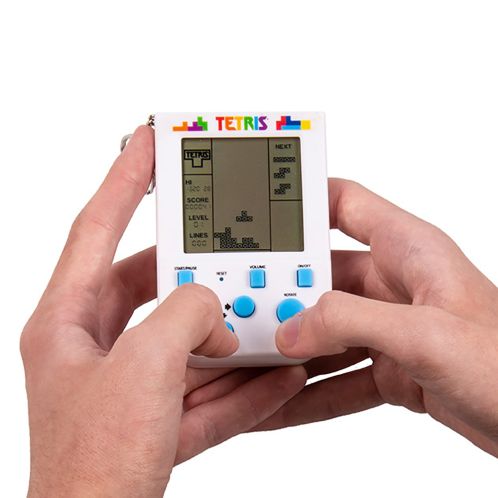 Tetris Schlüsselanhänger-Spiel