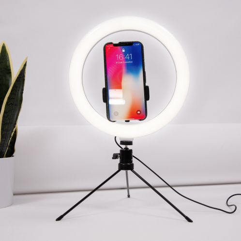 Selfie-Stativ mit LED-Ring