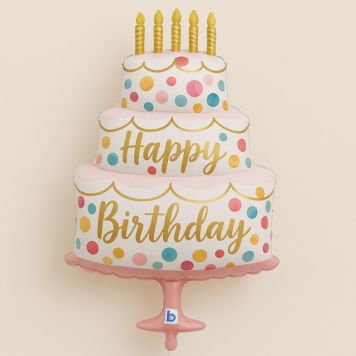 XXL Ballon-Torte zum Geburtstag