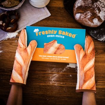 Weißbrot Ofenhandschuhe