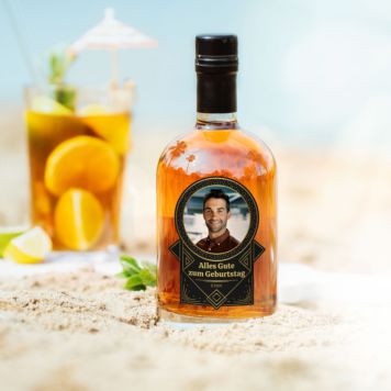 Personalisierbarer Rum mit Foto und Namen