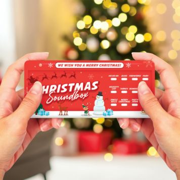 Weihnachtliche Soundbox