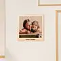 Personalisierbares Holzbild im Polaroid-Look
