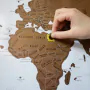 Rubbel-Weltkarte Scratch Map