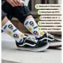 Personalisierbare Socken mit Gesicht und Hintergründen