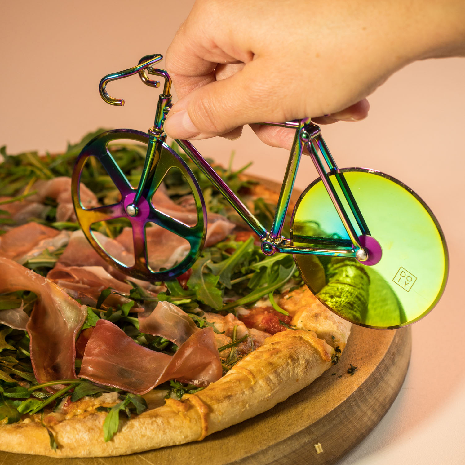 Fahrrad Pizzaschneider