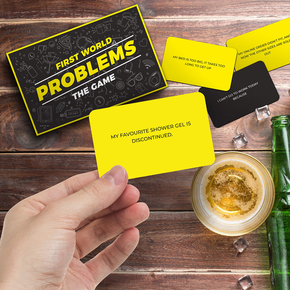 Partyspiel Dringende Weltprobleme