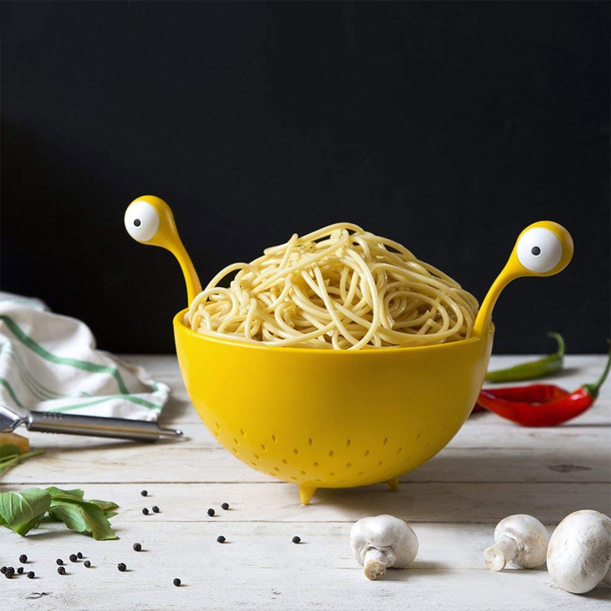 Fliegendes Spaghetti-Monster Nudelsieb