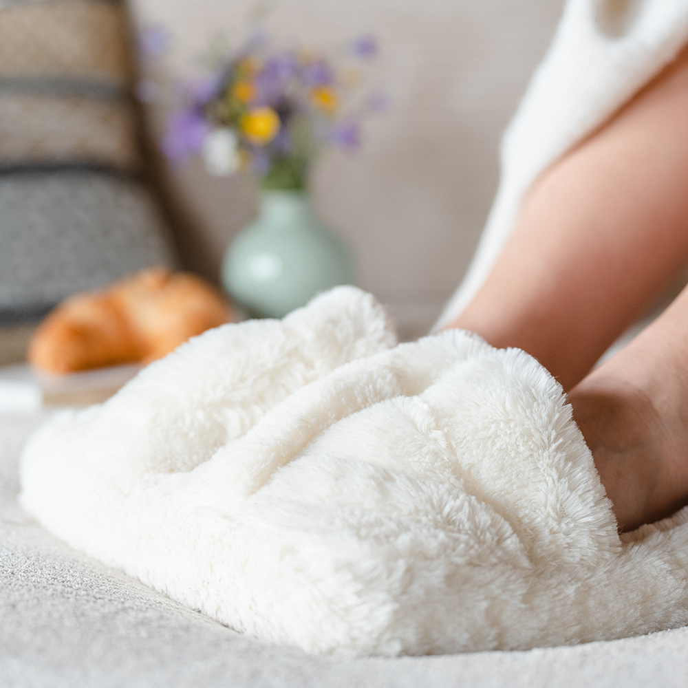 Fußmassage-Gerät aus Plüsch