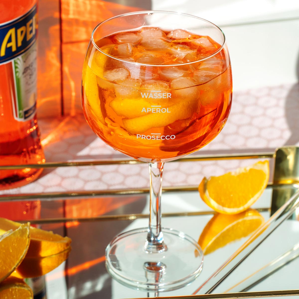 Personalisierbares Aperol Spritz Glas
