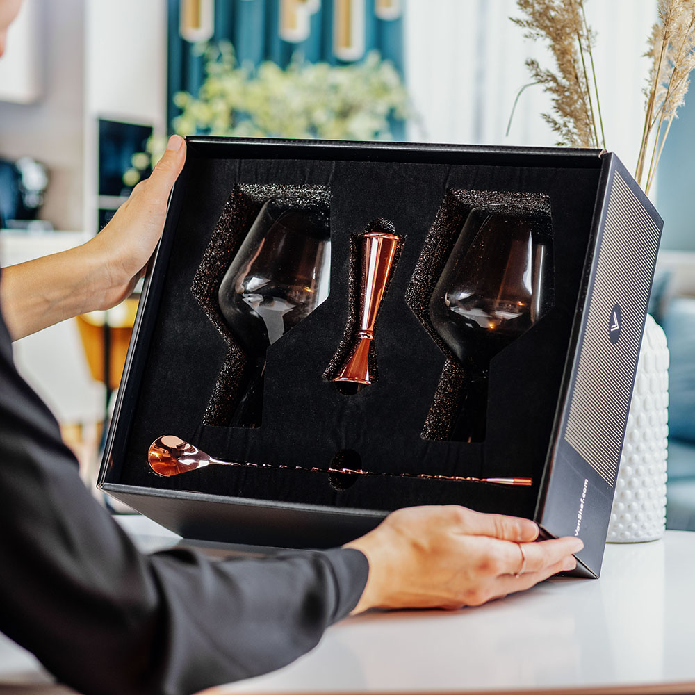 Gin Gläser Geschenk-Set