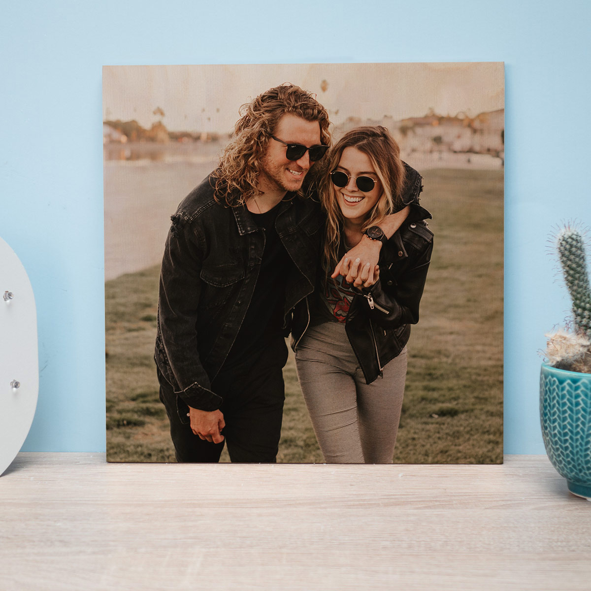 Personalisierbares Foto Holzbild