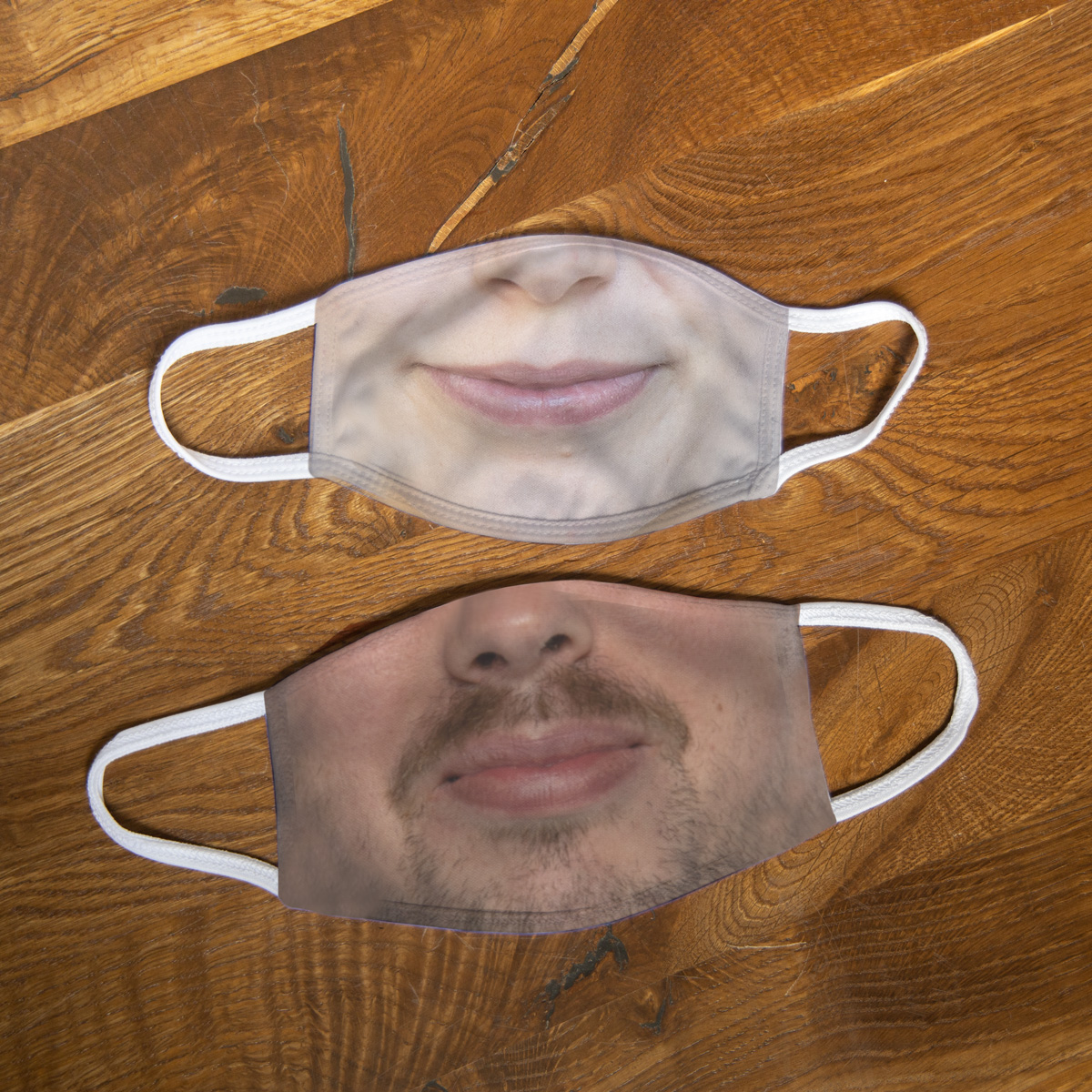 Personalisierbare Maske mit Gesicht (Large)