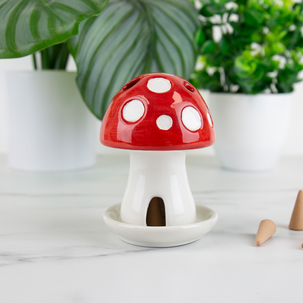Pilz Räucherhäuschen