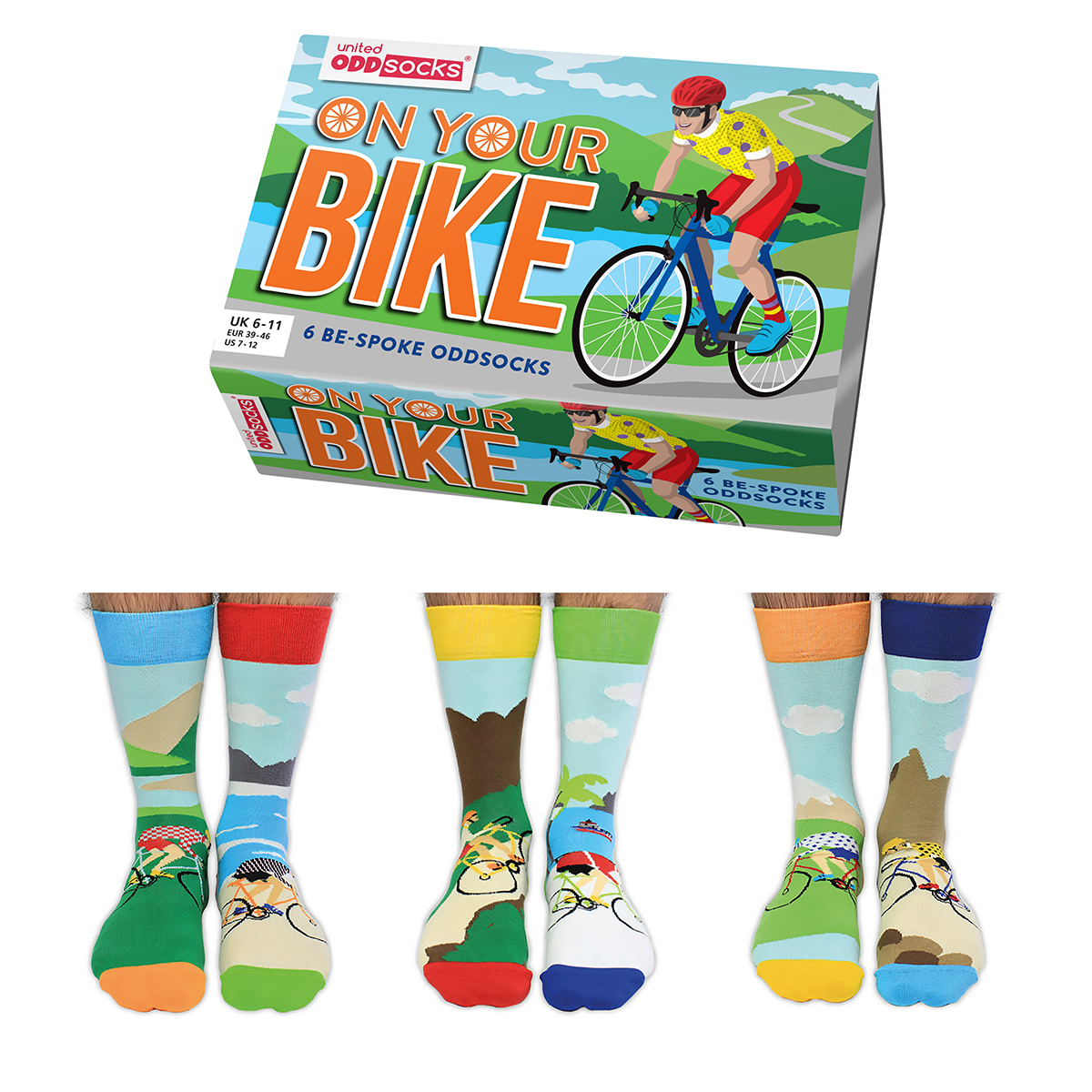 On Your Bike-Socken