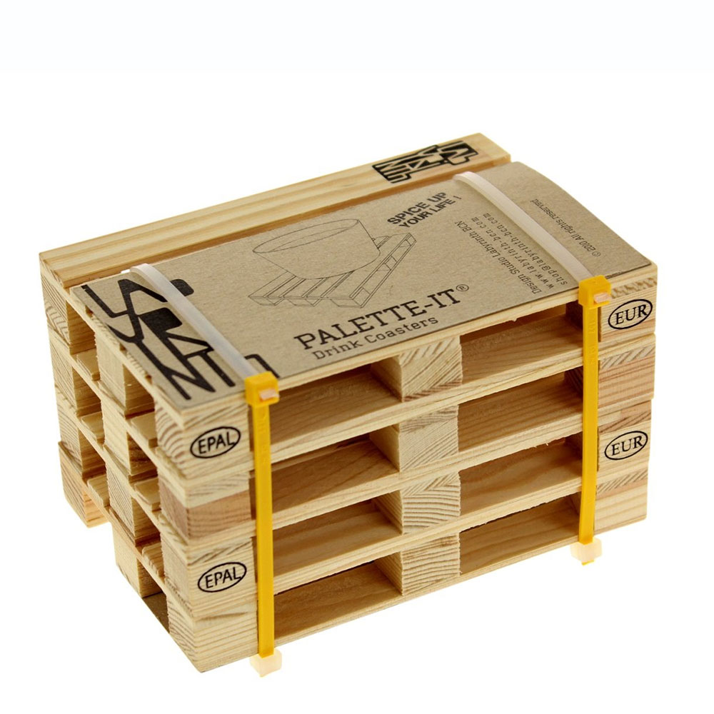 Mini-Paletten Untersetzer 5er-Set