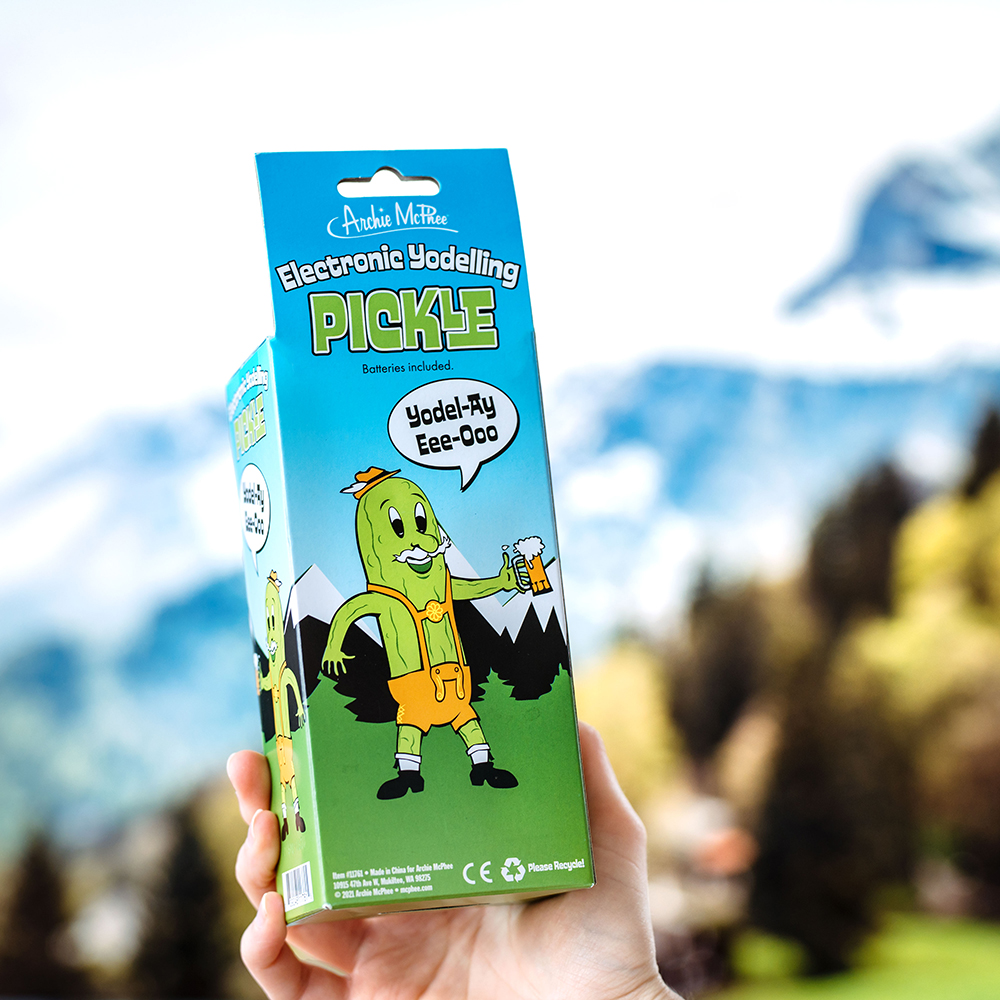 Die jodelnde Gurke