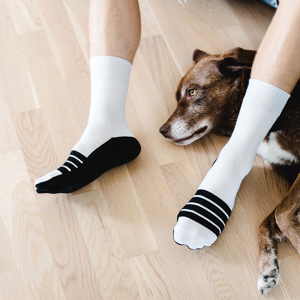 Badelatschen Socken