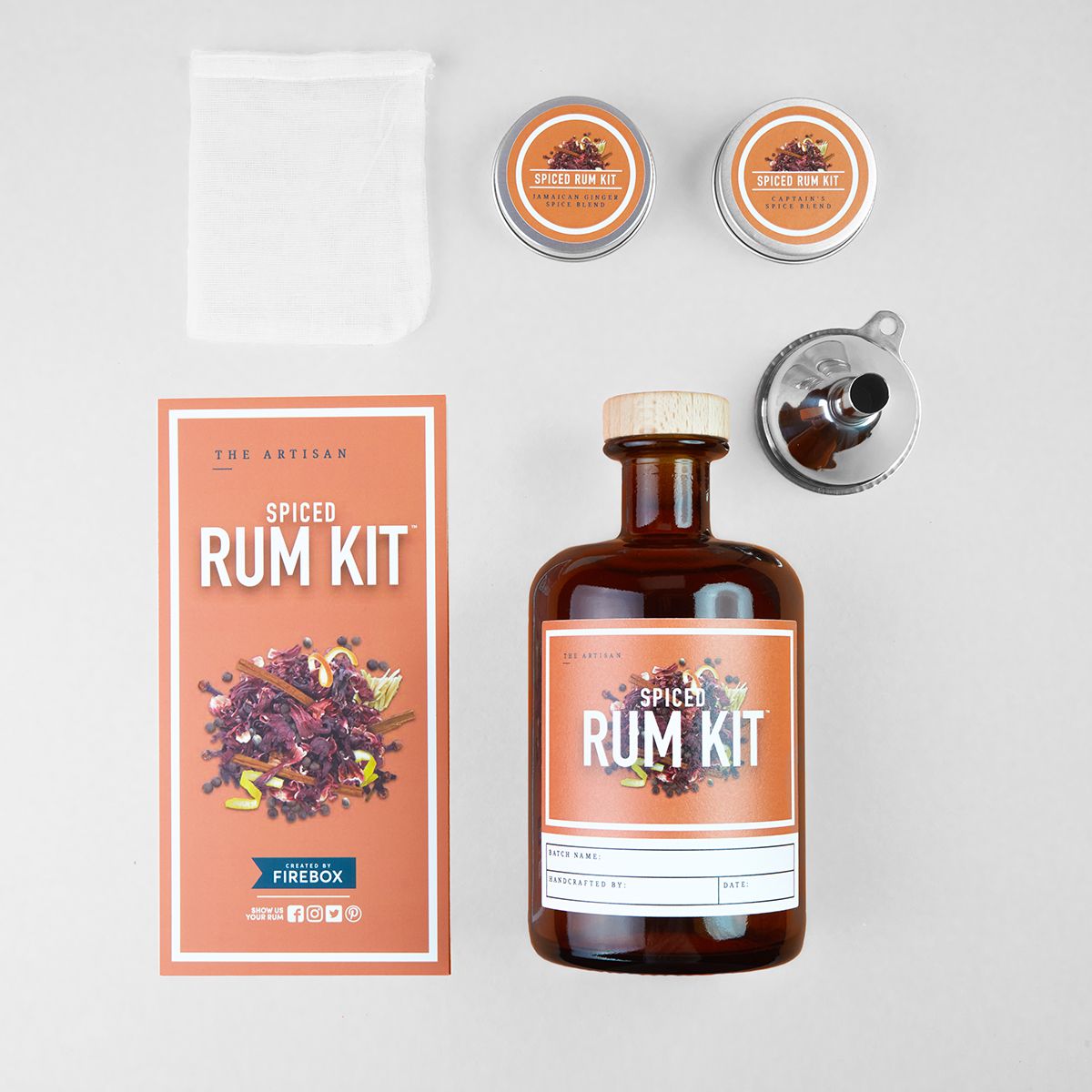 Spiced Rum Set zum Selbermachen