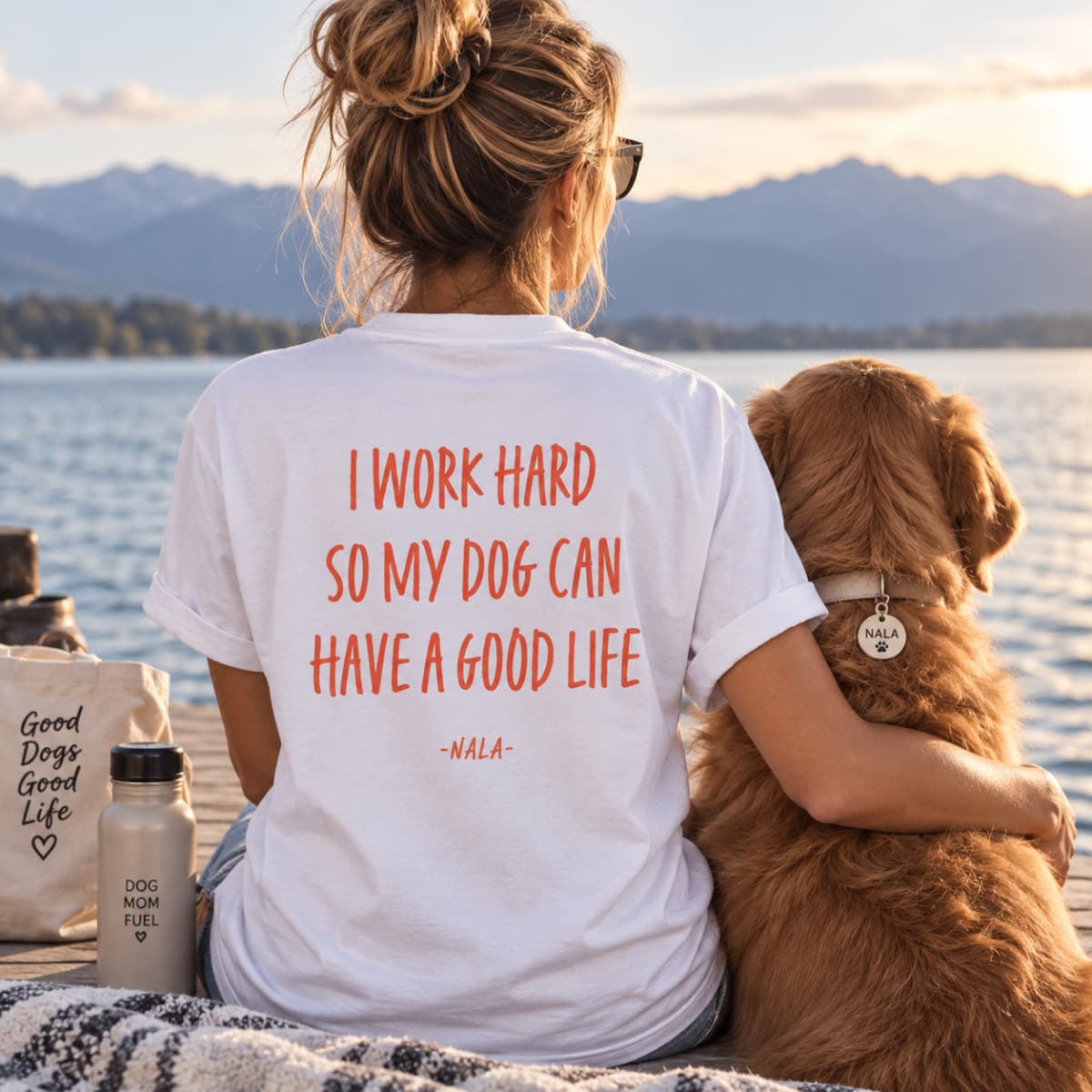 Personalisierbares T-Shirt mit Statement