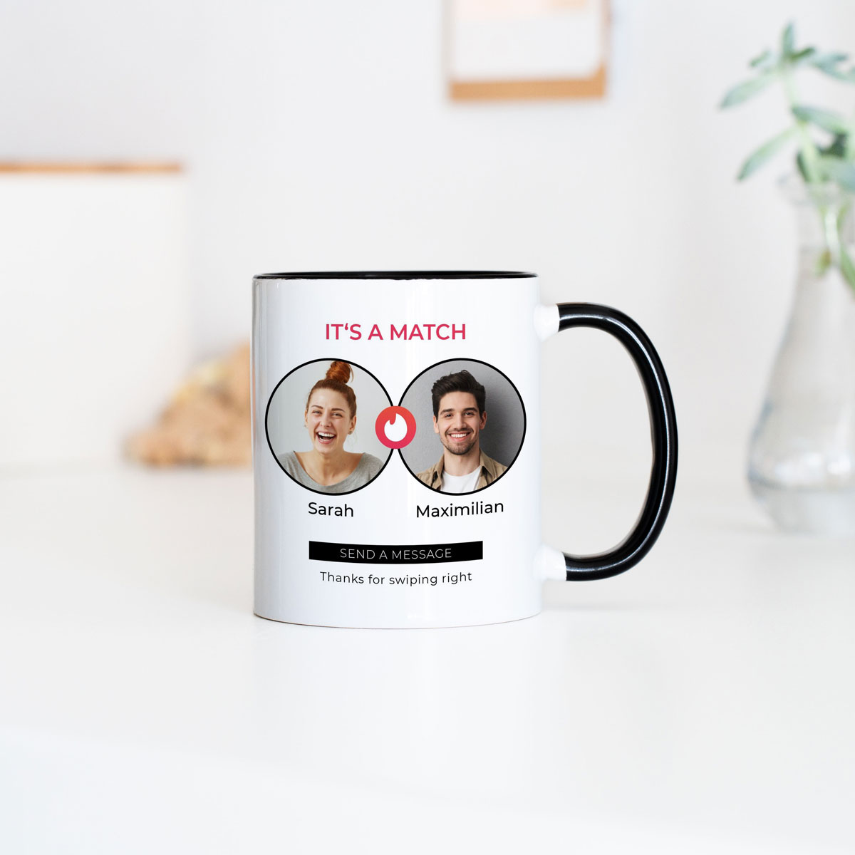 Personalisierbare It's A Match Tasse