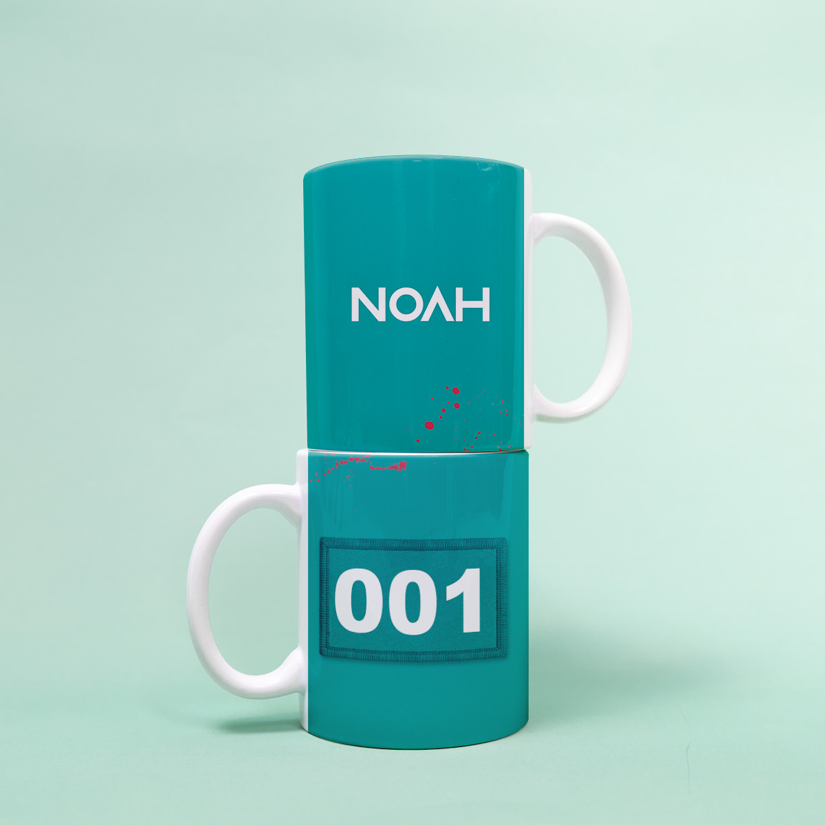 Tasse Game Of Squids mit Text