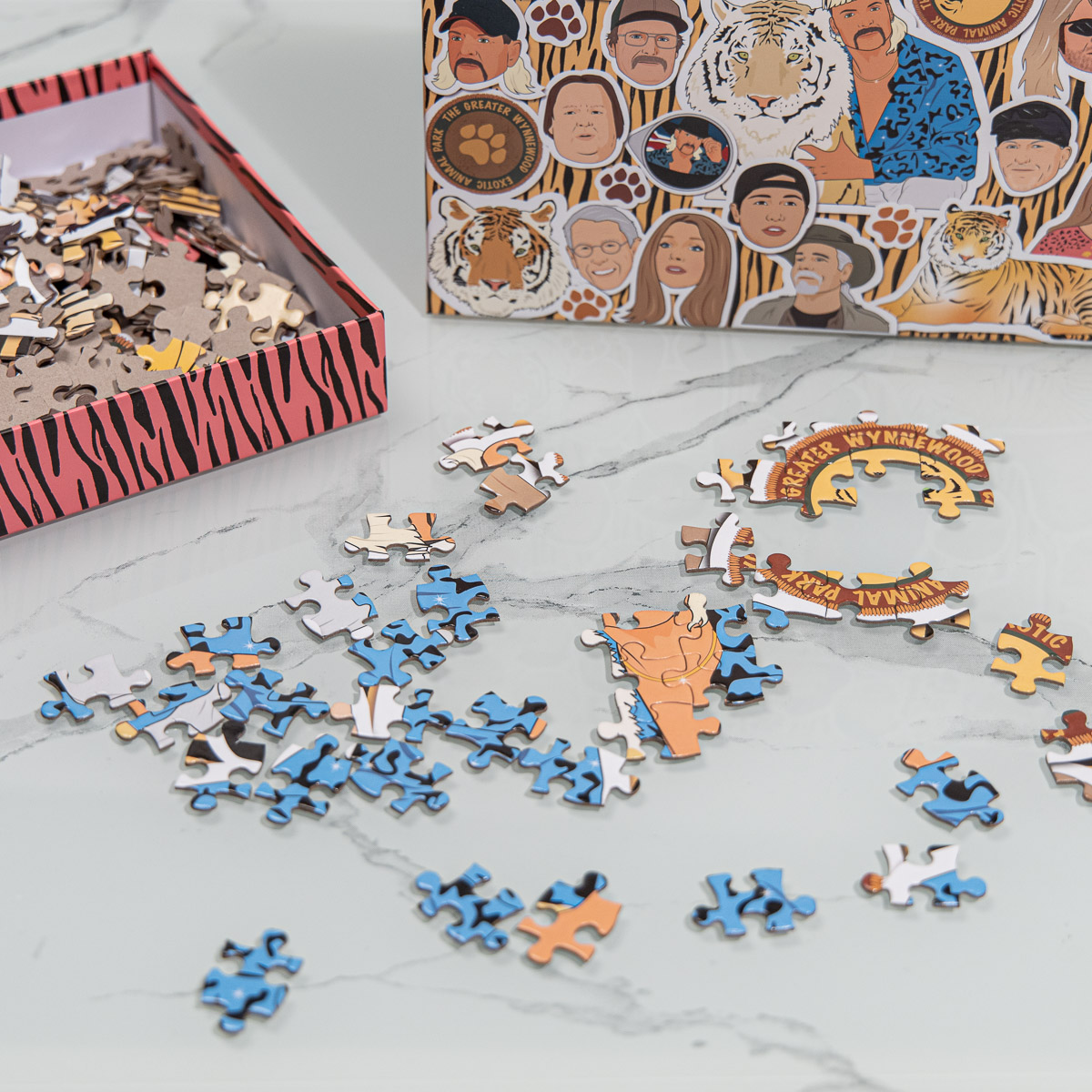Tiger King Puzzle 500 Teile